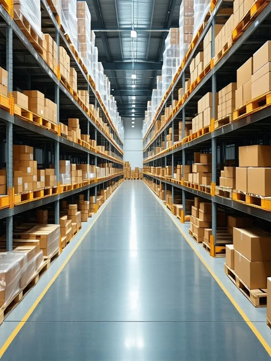 Freight logistics warehouse